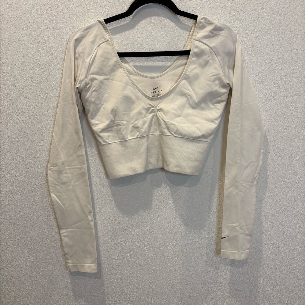 Nike Women's Cream Crop Top